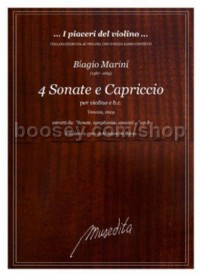 4 Sonate e 1 Capriccio (Violin & Basso Continuo)