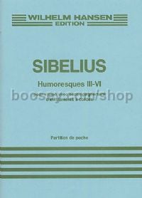 Humoresques Iii-vi Op. 89 (Miniature Score)