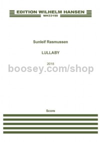 Lullaby (Alto Flute and Harp Set of Parts)