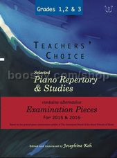 Selected Piano Repertory & Studies 2015-2016 - Alternative Examination Pieces, Grades 1-3