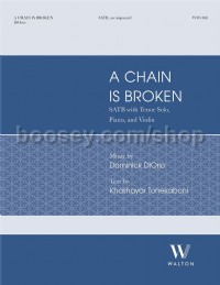 A Chain Is Broken (Tenor Solo & SATB)