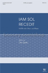 Iam Sol Recedit (Choral Score)
