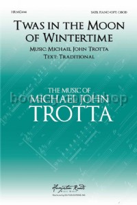 Twas in the Moon of Wintertime (SATB & Piano)