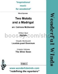 Two Motets and A Madrigal (Score & Parts)