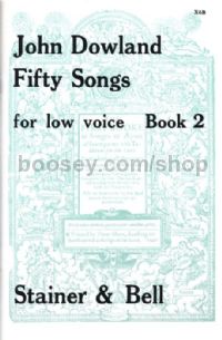 50 Songs Book 2 (Low Voice)