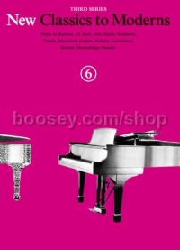 New Classics to Moderns, Book 6 - piano