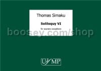 Soliloquy VI (Soprano Saxophone)