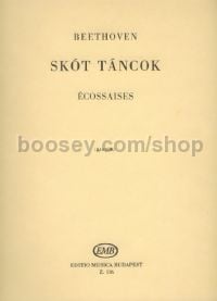 Écossaises (ed. Bartók) - piano solo