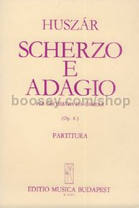 Scherzo e adagio, op. 8 - chamber orchestra (score)