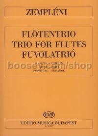 Trio for Flutes for 3 flutes (score & parts)
