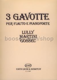 3 Gavotte for flute & piano