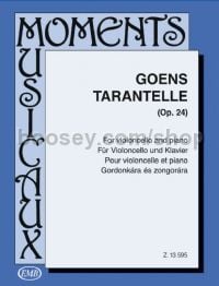Tarantelle, op. 24 - cello & piano