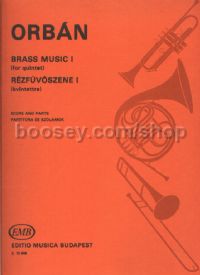 Brass Music No. 1 for brass quintet (score & parts)