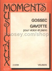 Gavotte - violin & piano