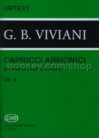 Capricci armonici, op. 4 for violin & piano (score & parts)