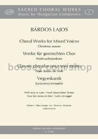 Choral Works for mixed voices - Christmas season - mixed voices