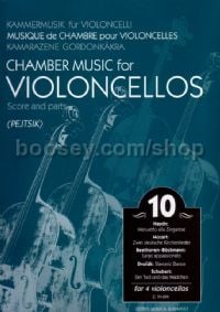 Chamber Music for Violoncellos, Vol. 10 for 4 cellos (score & parts)