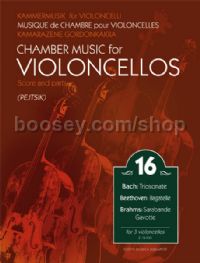 Chamber Music for Violoncellos, Vol. 16 for 3 cellos (score & parts)