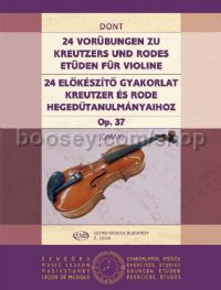 24 Preliminary Studies, op. 37 - violin solo