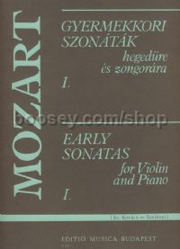 Early Sonatas I for violin & piano