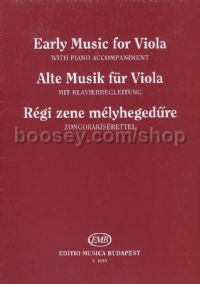 Early music for Viola - viola & piano