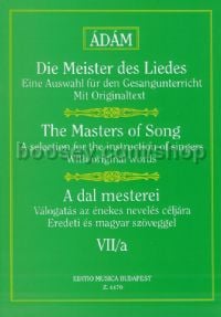 Die Meister des Liedes (A dal mesterei) VII/a - high voice & piano