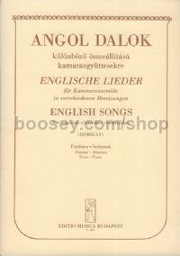 English Songs for chamber ensemble (score & parts)