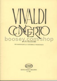 Concerto in C major, RV425 - mandolin (guitar) & piano