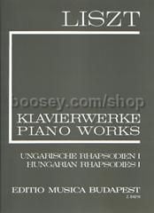 Hungarian Rhapsodies I: Nos. 1-9 for piano solo