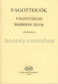 Bassoon Duos for 2 bassoons