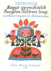 Hungarian Children's Songs for flute & piano