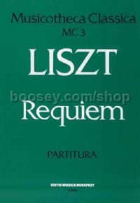 Requiem - TTBB, 2 trumpets, 2 trombones, timpani, organ (score)