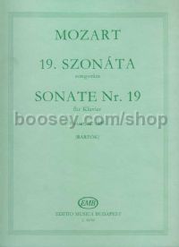 Sonata No. 19 in Eb major, K.189g - piano solo