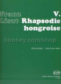Hungarian Rhapsody No. 5 - piano solo