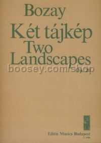 Two Landscapes - baritone, flute & zither