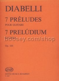 7 Préludes, Op. 103 - guitar solo