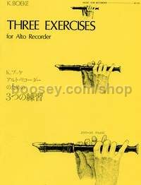 3 Exercises - treble recorder
