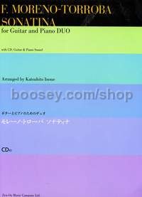 Sonatina in A major - guitar & piano (+ CD)