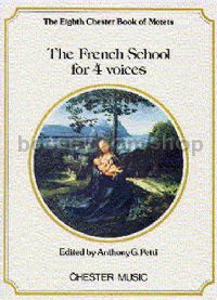 Chester Book of Motets vol.8: The French School For 4 Voices