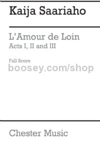 L'amour De Loin (Full Score) (Opera)