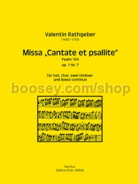 Missa Cantate et psallite - Mixed Choir & Orchestra (score)
