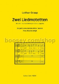 Zwei Liedmotetten (Choral Score)