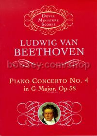 Piano Concerto No4 (Pocket Score) (Dover)