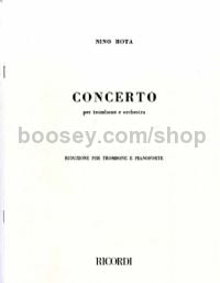 Trombone Concerto (trombone & piano) (bass clef)