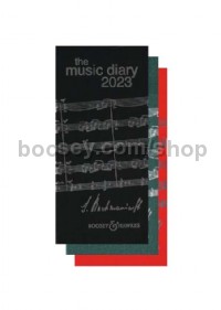 The Music Diary 2023 - Set of 3 (Save 15%)