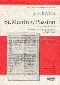 St. Matthew Passion (SATB & Piano)